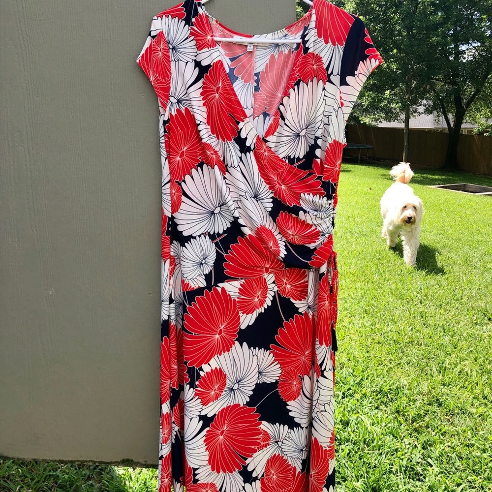 Evan Picone floral dress